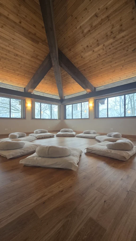 Meditation Hall Camino Wellness Center Meditation Hall - Group Silent Meditation and Guided Self-Inquiry