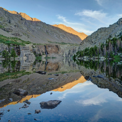 willow lake sangre de cristo mountain lake - Colorado Meditation Retreat