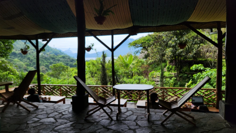 Kawoq-Forest-Retreat-Center-Amazing-Dinning-Space-View Kawoq Forest Retreat Center Amazing Dining Space View - Meditation Retreat - January 2026 - Vova Kuperman - Camino Wellness Center