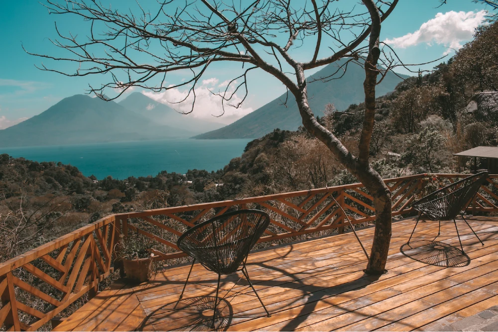 Kawoq-Forest-Sunrise-Suites-Volcano-Lake-Atitlan-View-From-Terrace