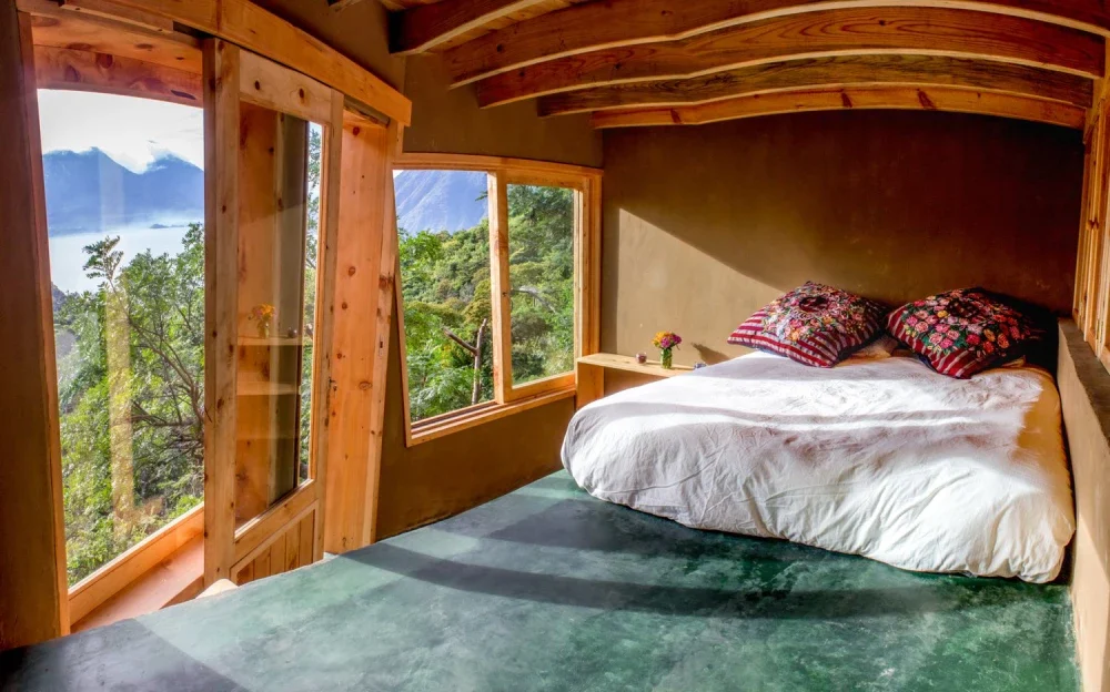Kawoq-Forest-Sunrise-Suites-Bed - 8 day Yoga & Meditation Retreat - Vova Kuperman