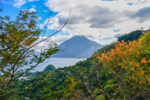 Kawoq-Forest-Volcano-Lake-Attitlan-View Meditation Retreat - Kawoq Forest - Volcano - Lake-Attitlan - Sacred Places