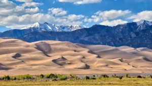 Sand Dunes National Park with Sangre de Christo Mountains Backdrop - A day off at the 10-day Self-Discovery & Meditation Retreat with Vova Kuperman - Crestone, CO